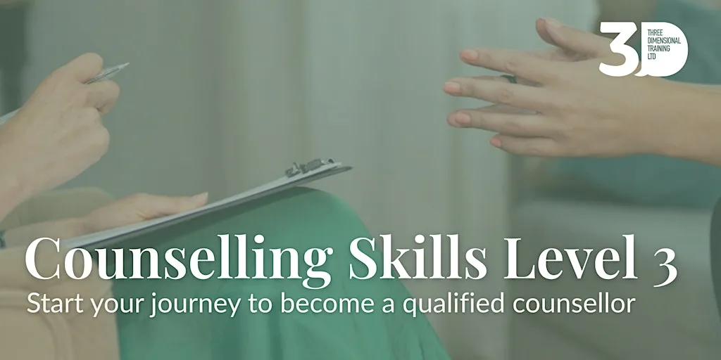Level 3 Counselling Skills – Register Your Interest!