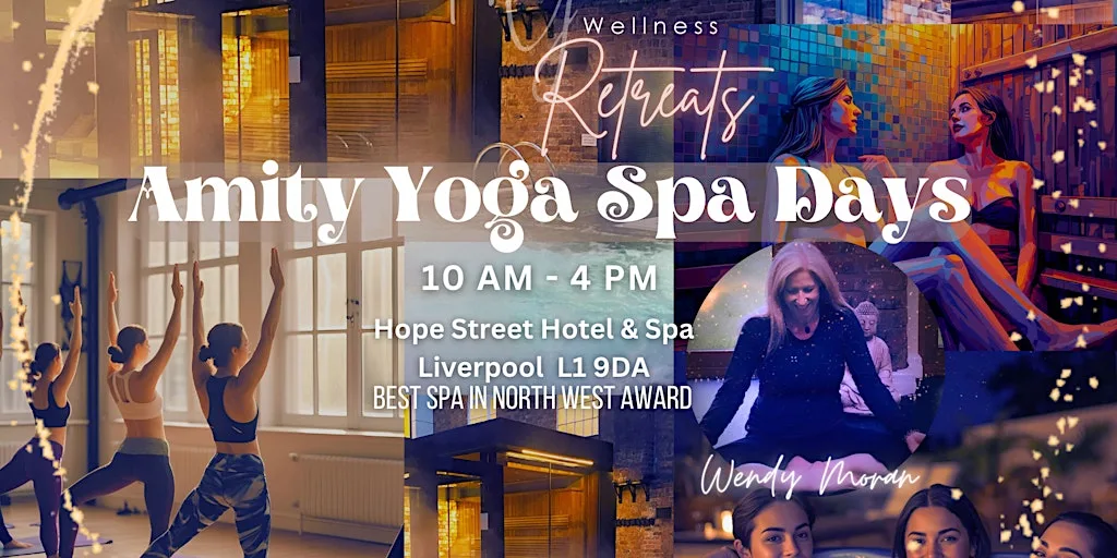 Women’s Wellness Amity Yoga & Spa Day - Spring Retreat 21 March 2027 at Hope Street Hotel