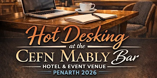 Hot Desking & CoWorking in Penarth, Vale of Glamorgan at Cefn Mably Hotel at Cefn Mably Penarth