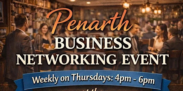 Business Networking in Penarth between Cardiff & Barry, South Wales at Cefn Mably Penarth