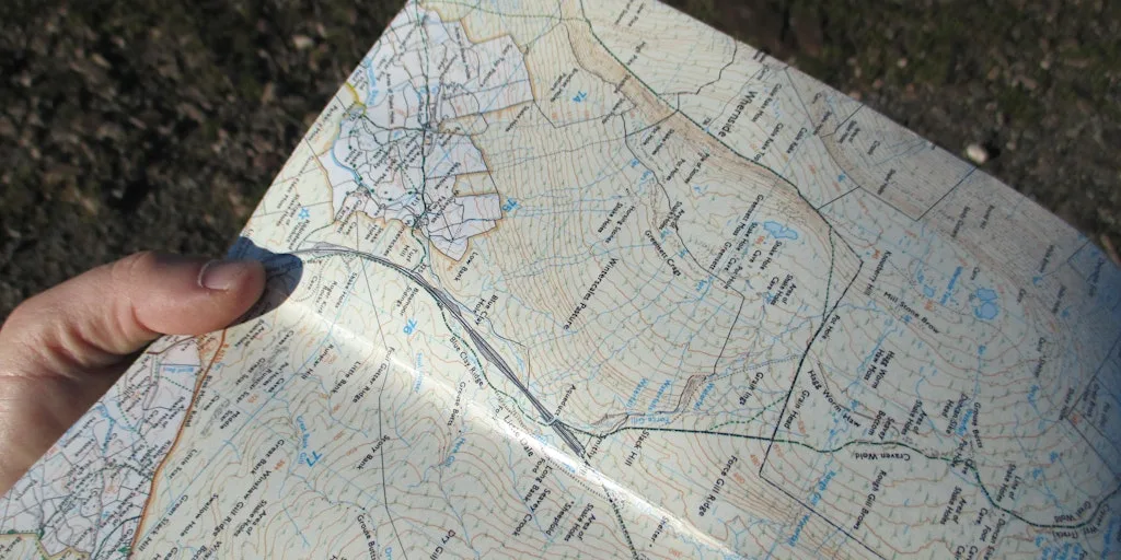 ‘Taster’ Three hour Introductory Map Reading Course in The Peak District. at The Peak District National Park