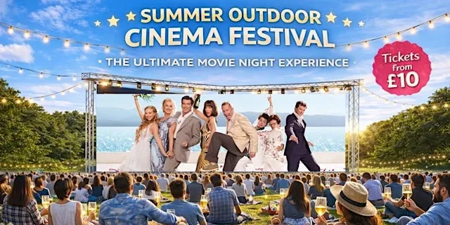 Mamma Mia Outdoor Cinema at Fairhaven Lakes, Lytham at RSPB Fairhaven Lake Visitor Centre