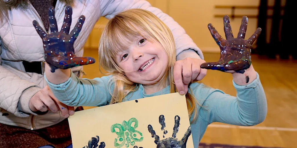 Arty fun with Northern Sky Design and Unite Club ND/SEND/SEMH Friendly at Croft Community School