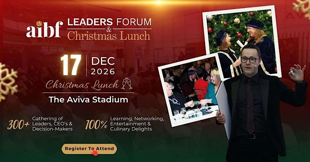 AIBF Leaders Forum & Christmas Luncheon 2026 at Aviva Stadium