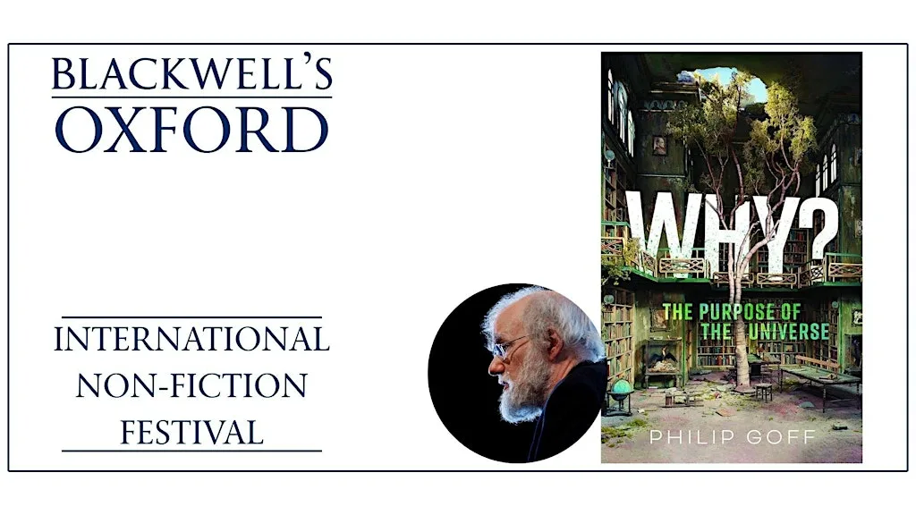 Rowan Williams with Philip Goff WHY? at Blackwell's Bookshop