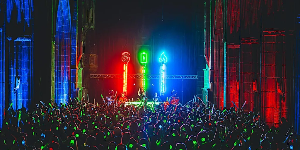 00s Silent Disco inside Guildford Cathedral - Friday 14th August at Guildford Cathedral