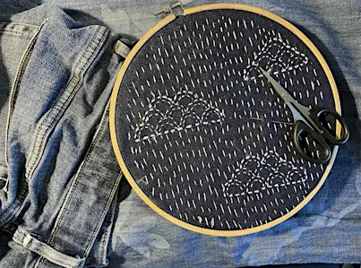 Sashiko -Inspired Visual Mending (Middleton)