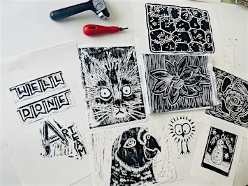 Lino Printing Workshop - September