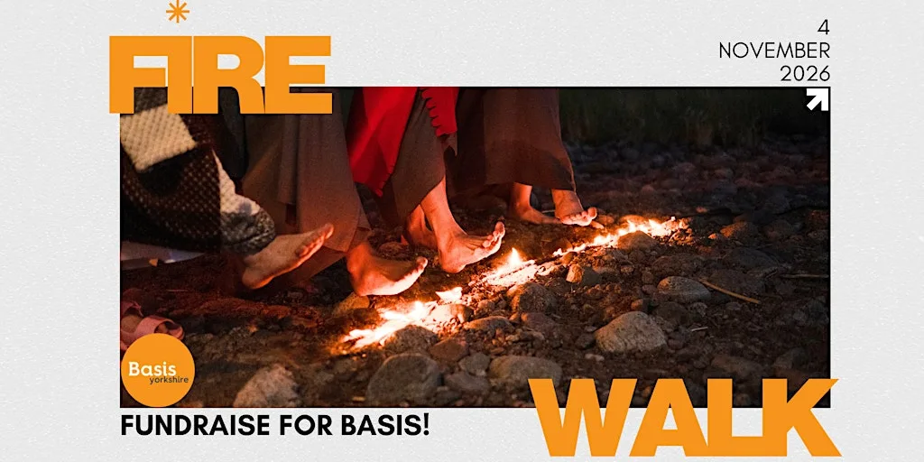 Basis Yorkshire Firewalk at Leeds Art Gallery