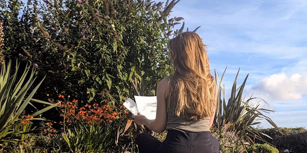 Mindful Sketching at Tregenna Castle Gardens | The Art of Noticing at Tregenna Castle Resort