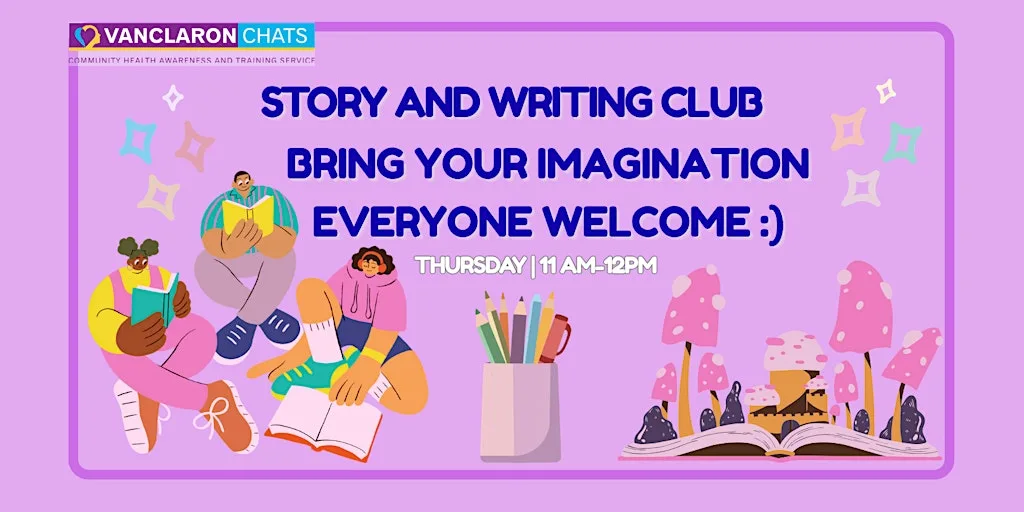Story and Writing club at Vanclaron CIC (CHATS)