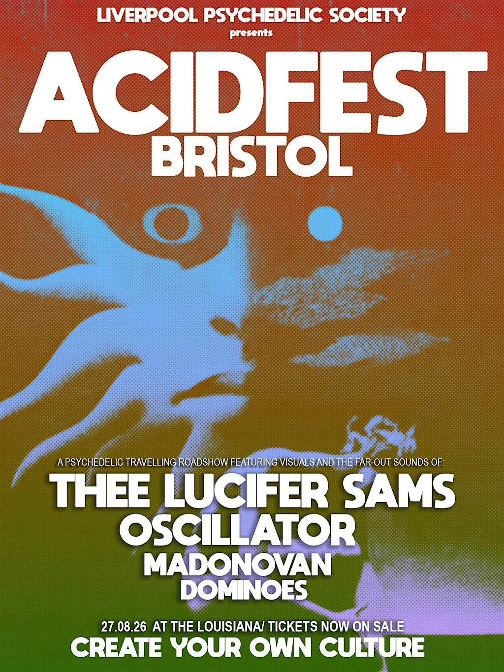 ACIDFEST BRISTOL feat. Thee Lucifer Sams, Oscillator  & more at The Louisiana