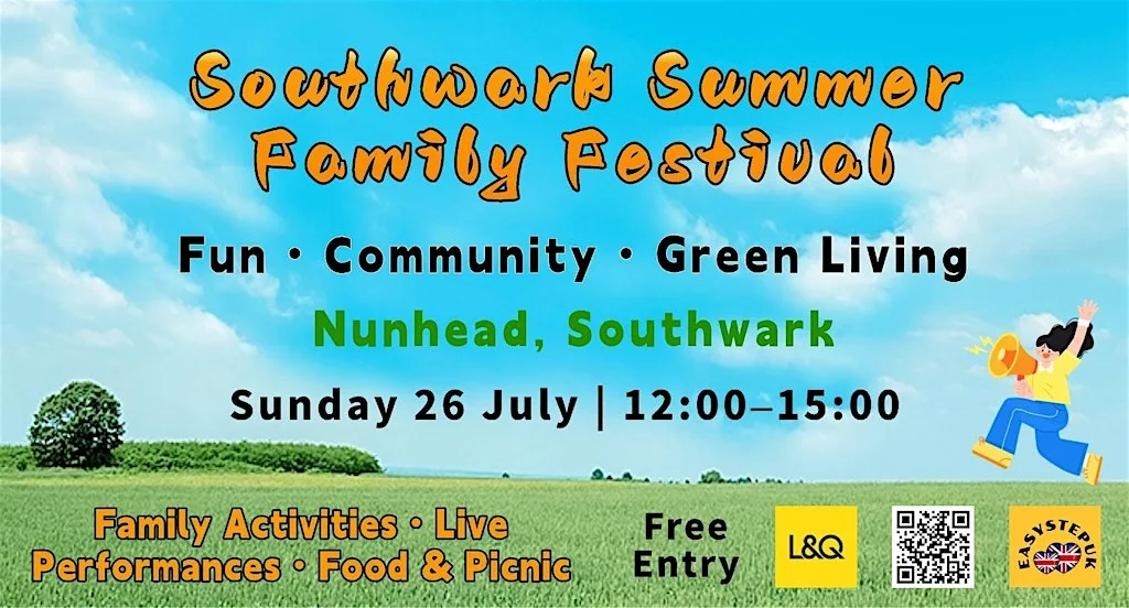 Volunteer – Southwark Summer Family Festival 2026 | Community Event London at The Green