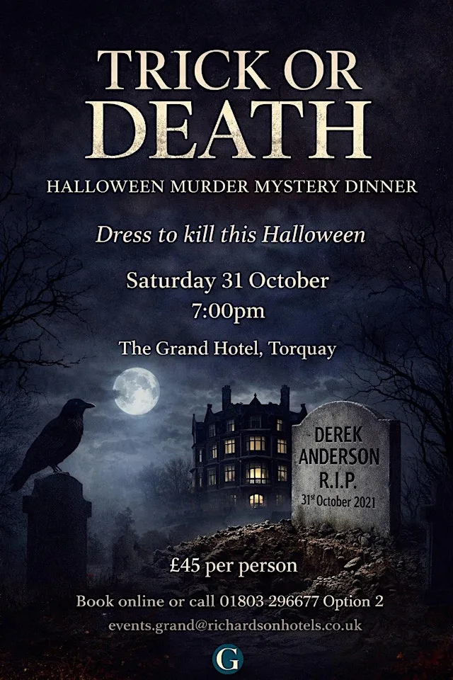 Trick or Death Halloween Murder Mystery at The Grand Hotel