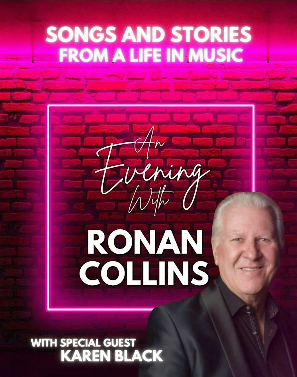 An Evening with Ronan Collins - Songs and Stories from a life of Music at Dungarvan Town Hall Theatre