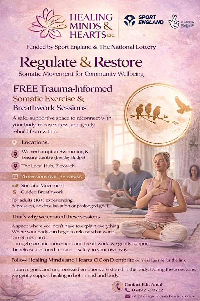 Regulate & Restore: Somatic Movement for Community Wellbeing at The Local Hub - Bloxwich
