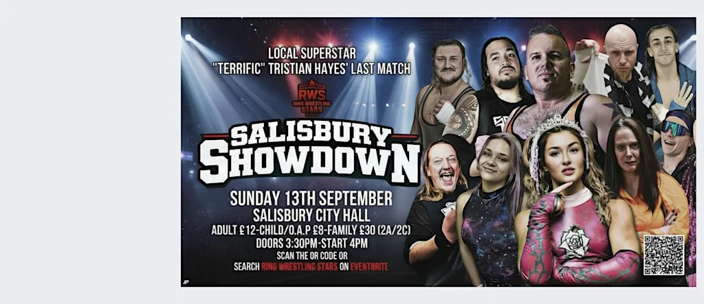 Salisbury Slamdown- RWS Wrestling for all the Family at Salisbury City Hall