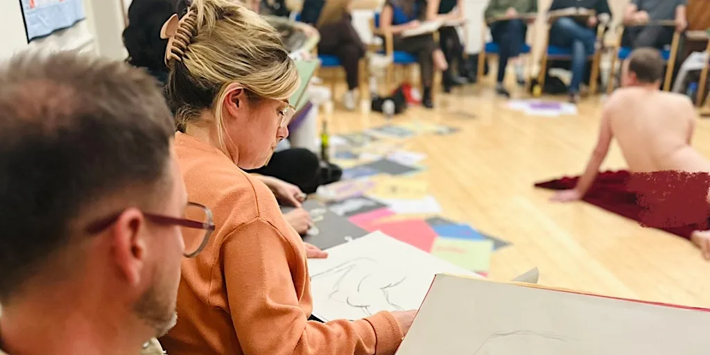 Life Drawing with HOP at Chorlton Unitarian Church, Manchester at Chorlton Unitarian Church