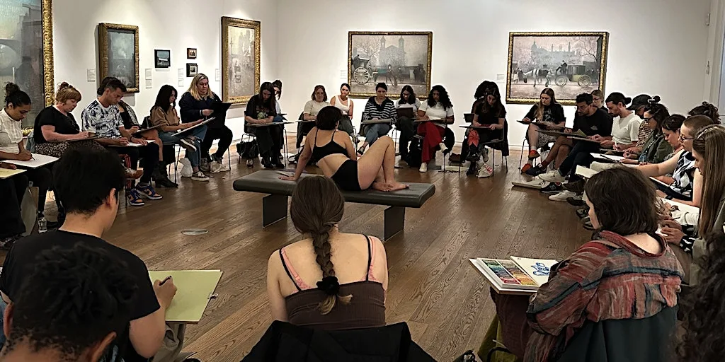 Life Drawing with HOP at Manchester Art Gallery at Manchester Art Gallery