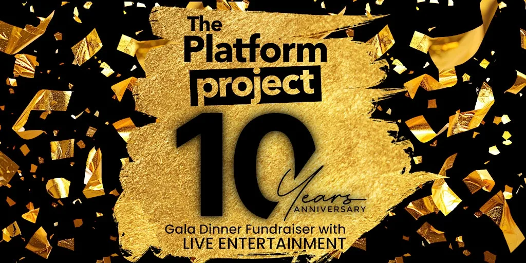 The Platform Project 10 Year Anniversary Gala Dinner at DoubleTree by Hilton Swindon