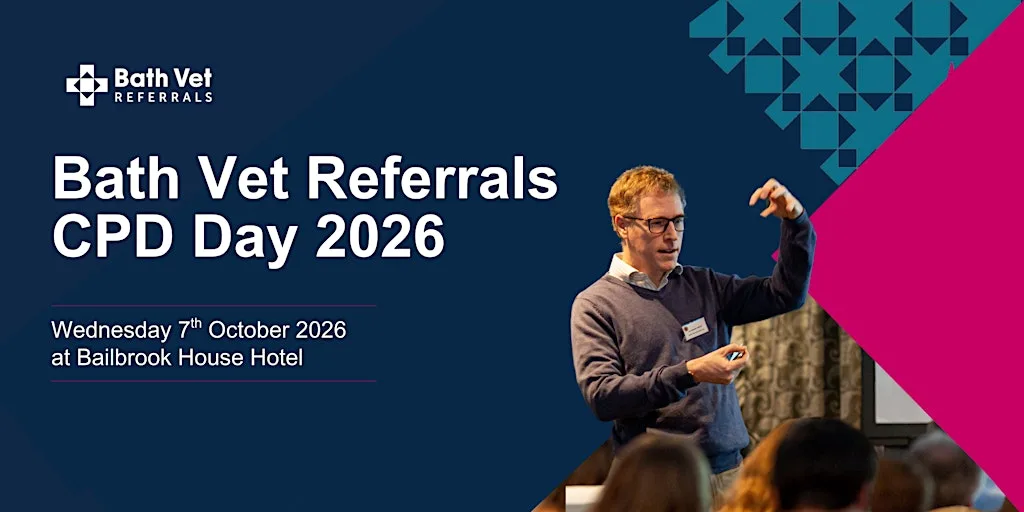 Bath Vet Referrals CPD Day 2026 at Bailbrook House Hotel