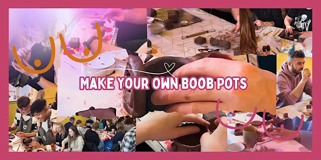 Pottery & Prosecco | Make Your Own Boob Pot at Drop Dead Twice