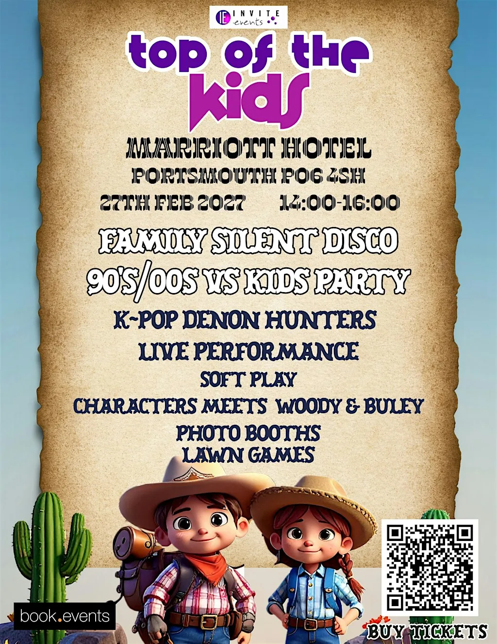 Top of the Kids Family Event at Portsmouth Marriott Hotel