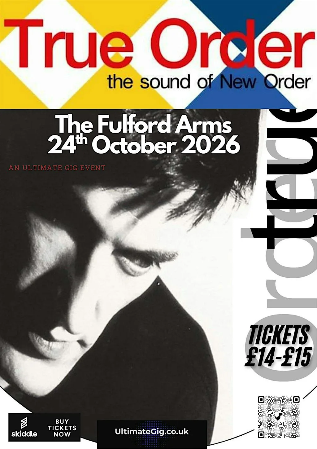 True Order - A Tribute to New Order at The Fulford Arms