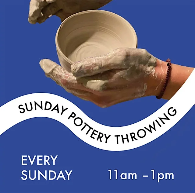 SUNDAY POTTERY THROWING CLASS