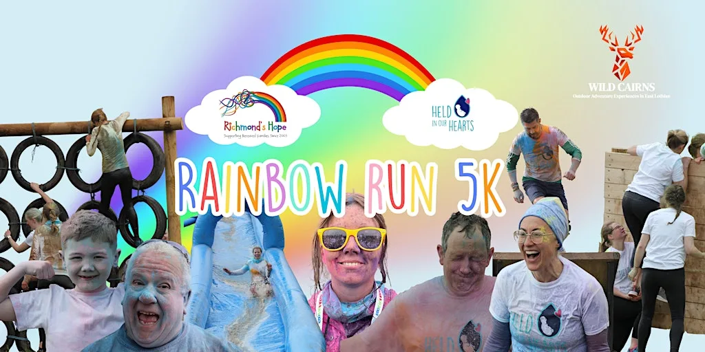 Rainbow Run 5k in collaboration with Held In Our Hearts at Wild Cairns