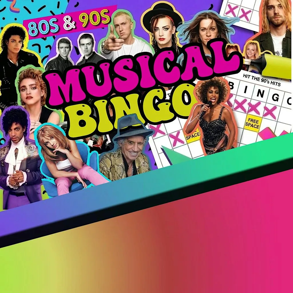 80s Vs 90s Bingo Night With Drag Host / DJ 4th Sept Belstead Brook Ips at Muthu Belstead Brook Hotel