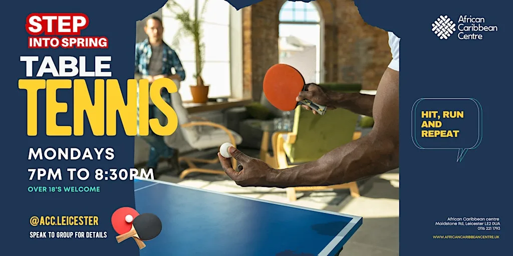Table Tennis at African Caribbean Centre - Leicester