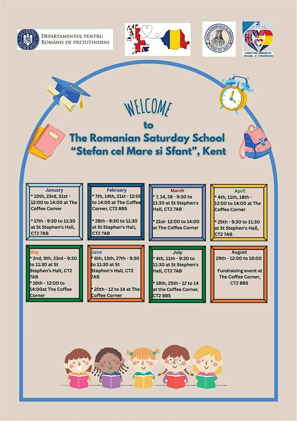 The Romanian Saturday School "Stefan cel Mare si Sfant" Kent