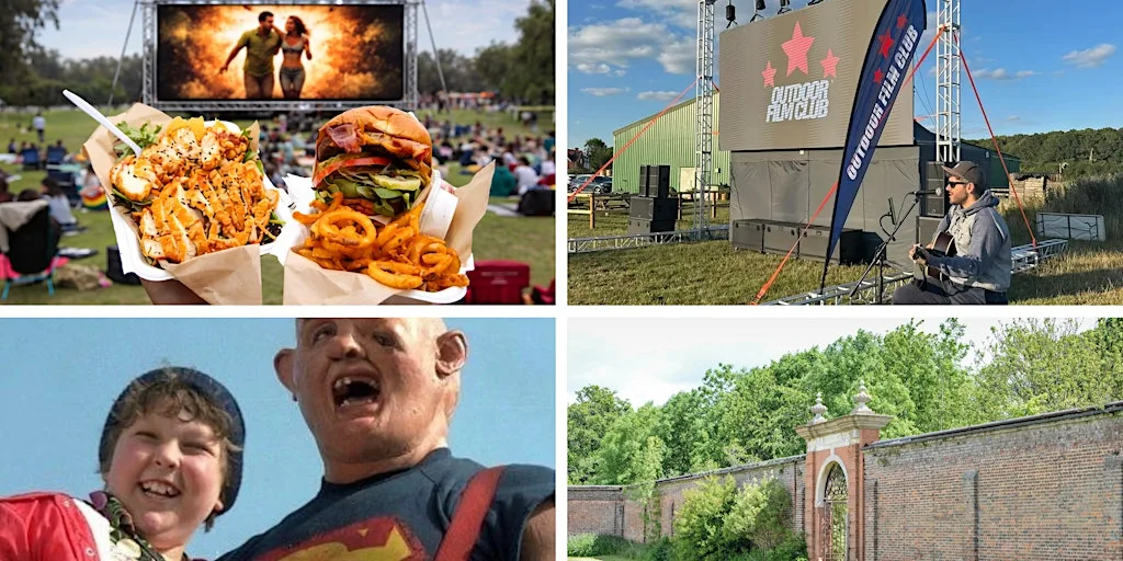 Goonies Outdoor Cinema Experience at Luton Hoo Walled Garden at Luton Hoo Walled Garden