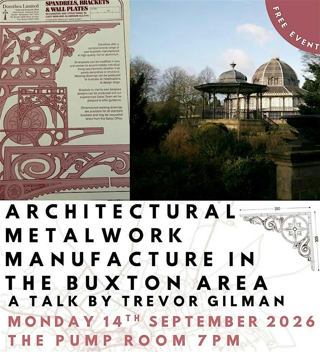 Architectural metalwork manufacture in the Buxton area at The Pump Room: Buxton Visitor Centre