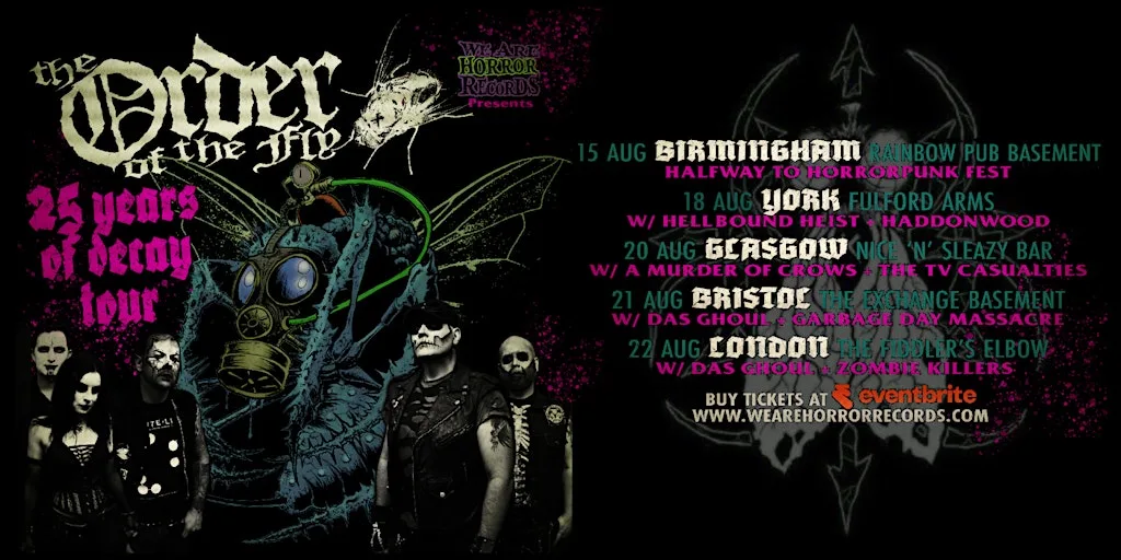 25 Years of Decay Tour at The Fulford Arms