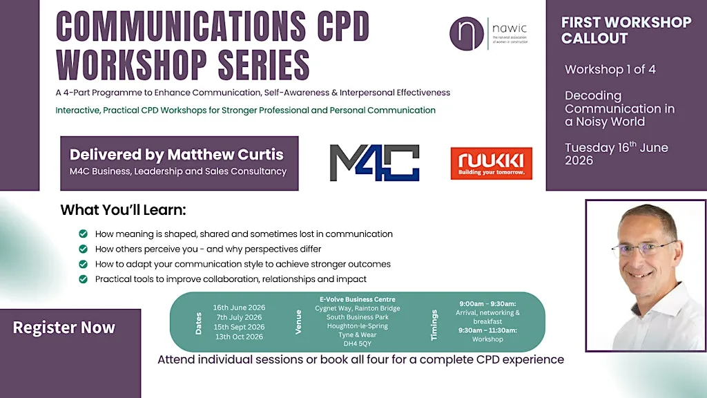 Communications CPD Workshop Series at Evolve Business Centre