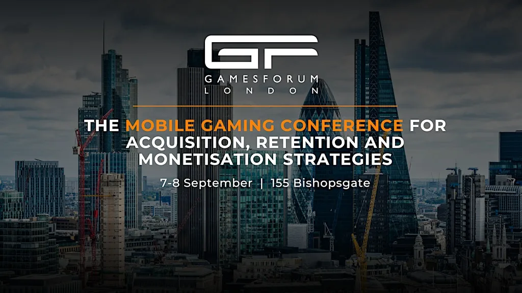 Gamesforum London 2026 at 155 Bishopsgate