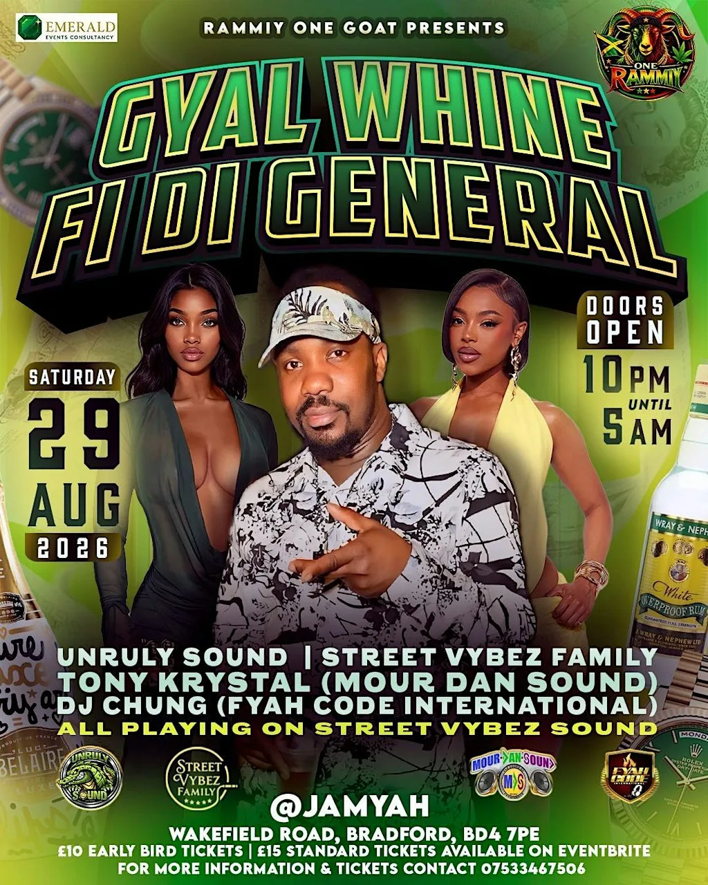 GYAL WHINE FI DI GENERAL at JAMYAH