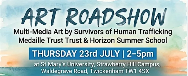 Art Roadshow Exhibition – Bakhita Centre x St Mary’s University at St Mary's University London