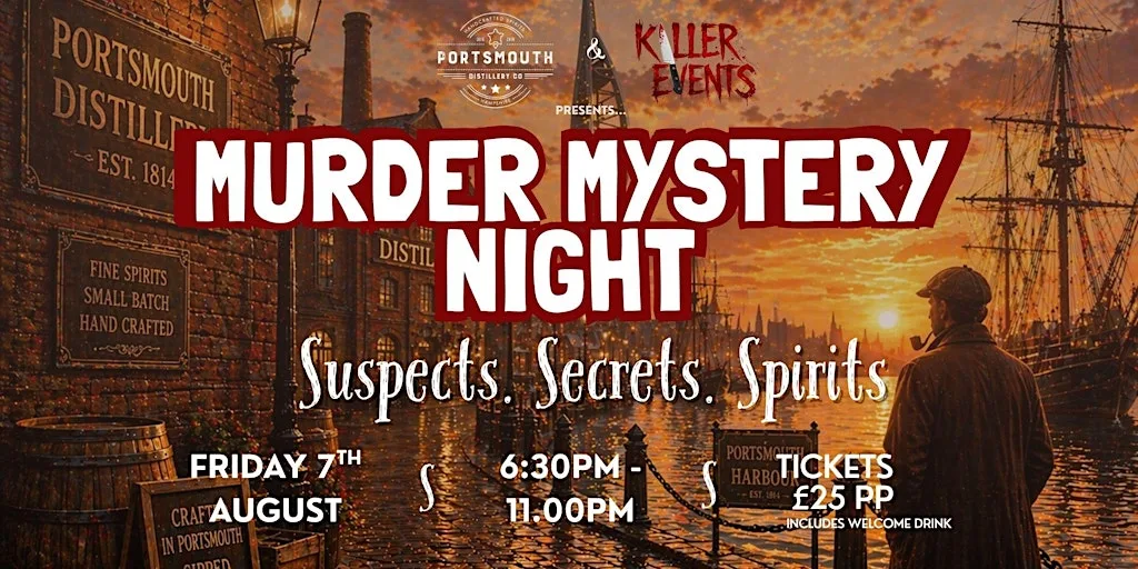 Murder Mystery Night at The Portsmouth Distillery at The Portsmouth Distillery Co