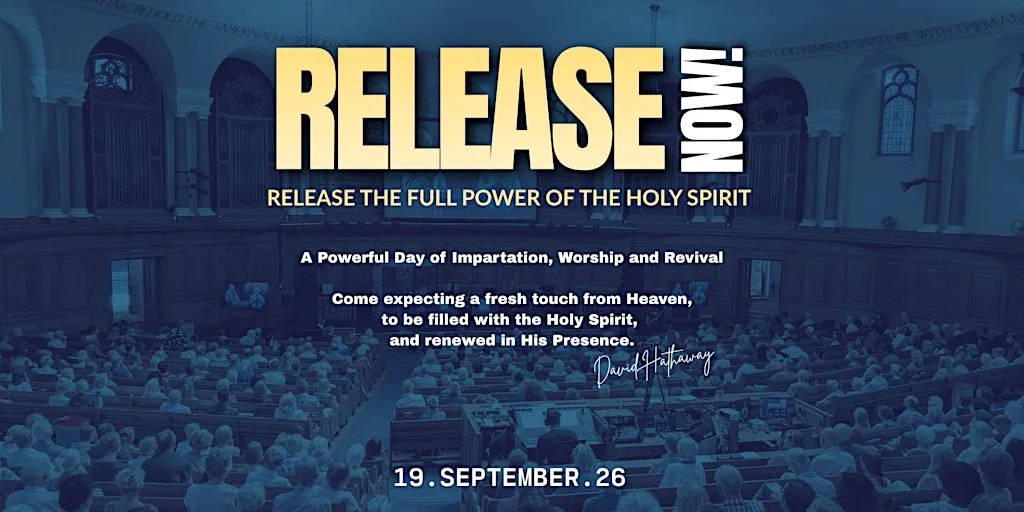 Release NOW! Release the full Power of the Holy Spirit at City Gates Conference Centre