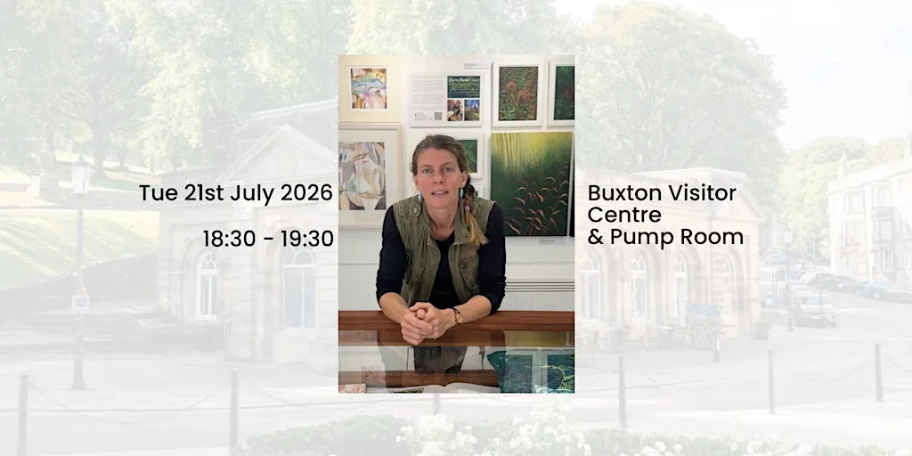 Art for Health and Wellbeing talk @ The Pump Rooms - Buxton Visitor Centre at Buxton Visitor Centre & The Buxton Crescent Experience