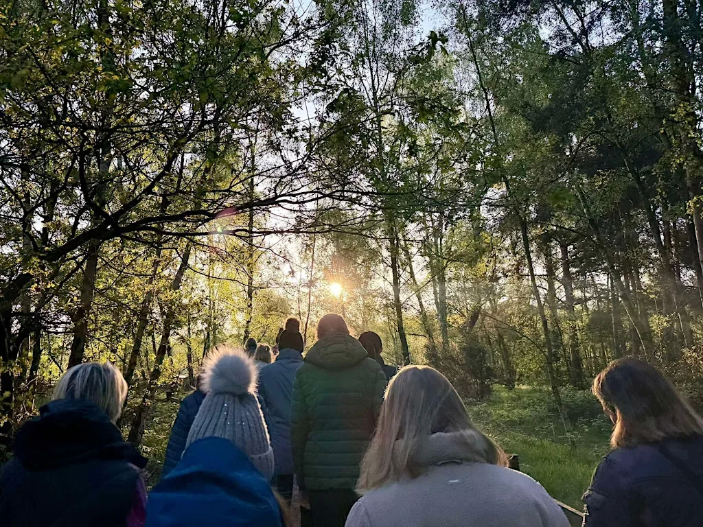 Lincoln Hike Club - Sunrise Walk 17 - Hartsholme & Swanholme Circular at The Swan Holme