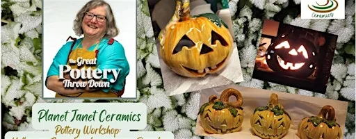 Pottery Workshop: Make your own Halloween Pumpkin at Saron Community Hall
