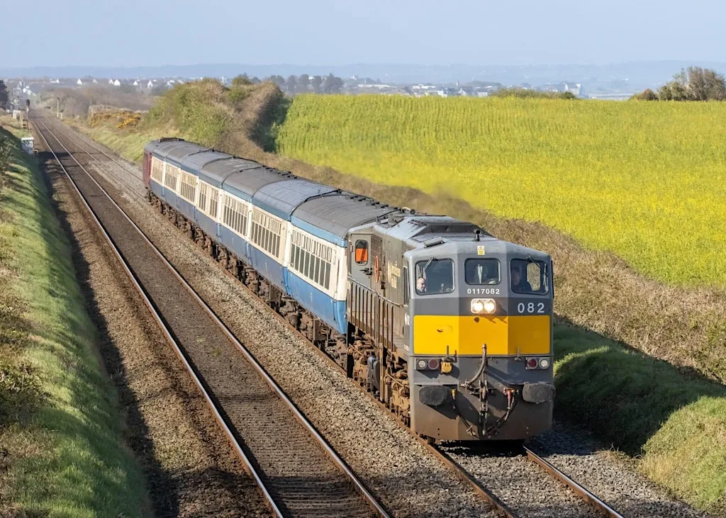 "Cú na Mara" - 071 Class Diesel Railtour at Heuston Station