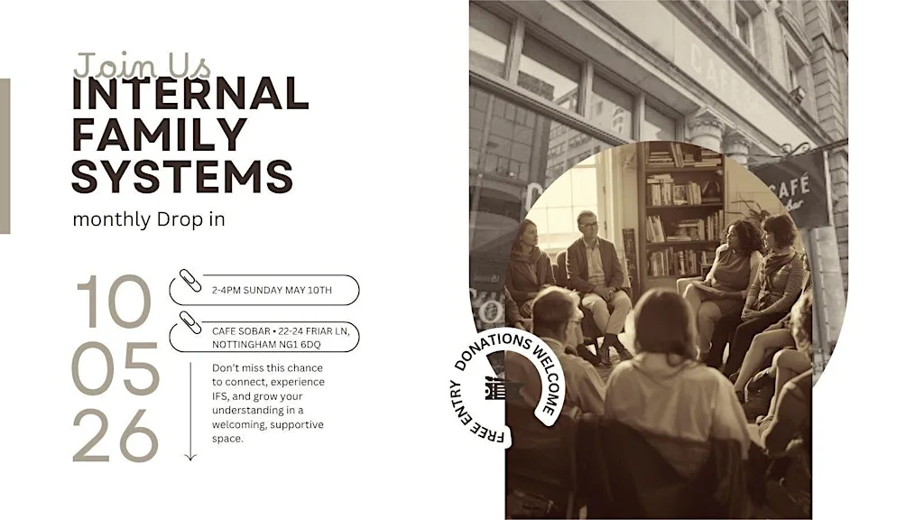 Internal Family Systems, Monthly Drop In - Nottingham at Café Sobar