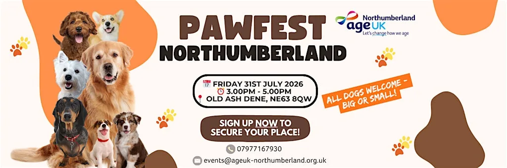 PawFest Northumberland at The Old Ash Dene Ashington at Old Ash Dene