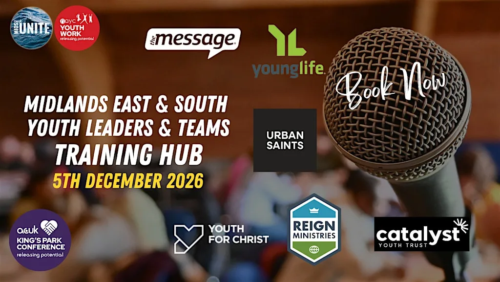 Midlands, East & South - Youth Leaders & Teams Training Hub