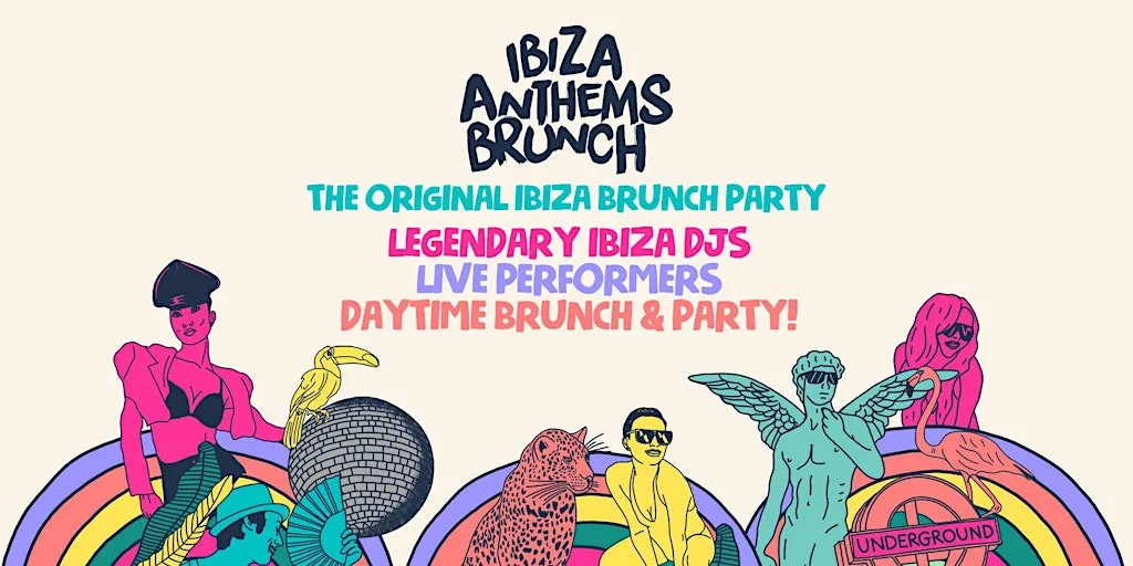 Ibiza Anthems Brunch London Rooftop Party